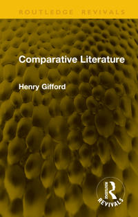 Bokomslag för "Comparative Literature"