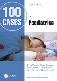 Kirjan kansi "100 Cases in Paediatrics"