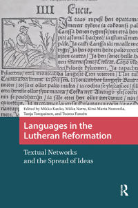 Bokomslag for "Languages in the Lutheran Reformation"