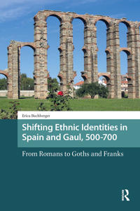 Kirjan kansi "Shifting Ethnic Identities in Spain and Gaul, 500-700"
