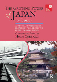 Bokomslag för "The Growing Power of Japan, 1967-1972"