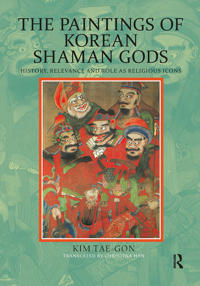 Bokomslag för "The Paintings of Korean Shaman Gods"
