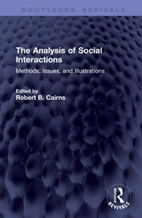 The Analysis of Social Interactions