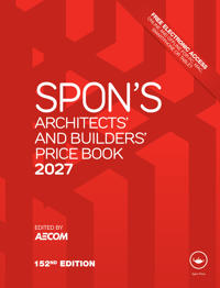 Spon's Architects' and Builders' Price Book 2027