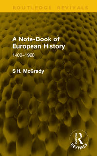 A Note-Book of European History
