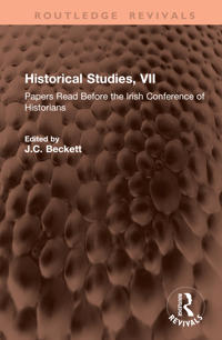 Historical Studies, VII