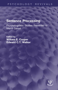 Sentence Processing