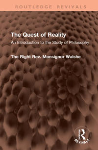 The Quest of Reality