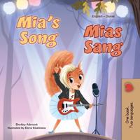 Bokomslag för "Mia's Song (English Danish Bilingual Children's Book)"