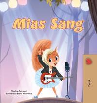 Bokomslag for "Mia's Song (Danish Children's Book)"