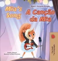 Kirjan kansi "Mia's Song (English Portuguese Bilingual Children's Book - Portugal)"
