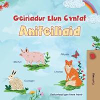 First Picture Dictionary - Animals (Welsh Children's Book)