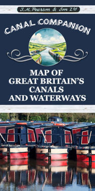 Canal Companion Map of Great Britain' s Canals & Waterways