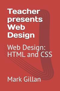 Teacher presents Web Design