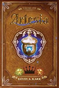 Kirjan kansi "Artesia"
