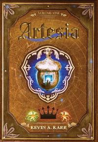 Kirjan kansi "Artesia"