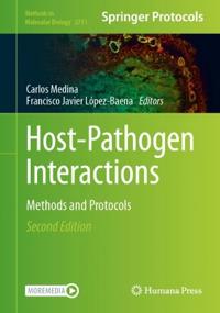 Kirjan kansi "Host-Pathogen Interactions"