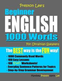 Preston Lee's Beginner English 1000 Words For Ukrainian Speakers