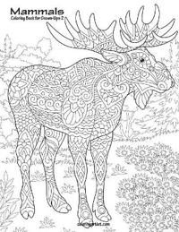 Mammals Coloring Book for Grown-Ups 2