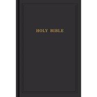 KJV Pew Bible, Black Hardcover