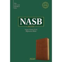 Bokomslag for "NASB Super Giant Print Reference Bible, Burnt Sienna"