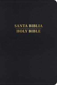 Rvr 1960/Kjv Biblia BilingüE, Negro ImitacióN Piel Con íNdic