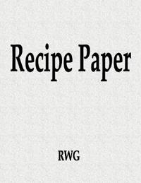 Recipe Paper