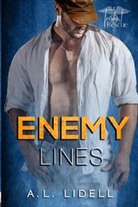 Kirjan kansi "Enemy Lines"