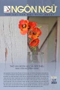 T?p Chí NGÔN NG? S? 26 (1 tháng 7 nam 2023)