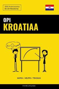 Opi Kroatiaa - Nopea / Helppo / Tehokas