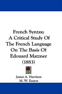 French Syntax