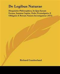 De Legibus Naturae