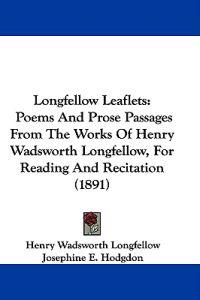 Longfellow Leaflets