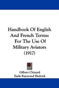 Handbook of English and French Terms