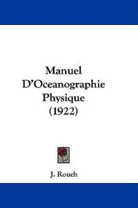 Manuel D'oceanographie Physique