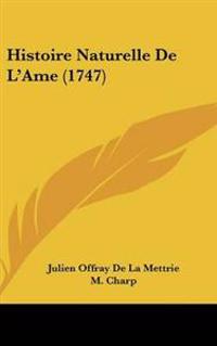 Histoire Naturelle De L'ame