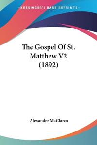The Gospel of St. Matthew