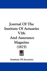 Journal of the Institute of Actuaries