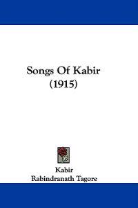 Kirjan kansi "Songs of Kabir"