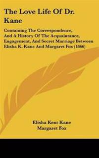 Kirjan kansi "Love Life Of Dr. Kane"