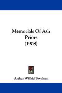Bokomslag för "Memorials of Ash Priors"