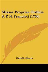 Missae Propriae Ordinis S. P. N. Francisci (1766)
