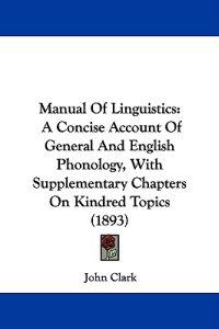 Manual of Linguistics