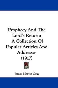 Bokomslag för "Prophecy and the Lord's Return"