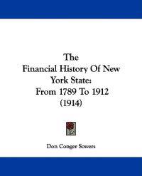 The Financial History Of New York State