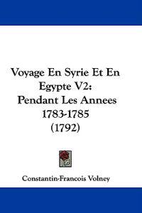Voyage En Syrie Et En Egypte V2