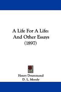 A Life For A Life