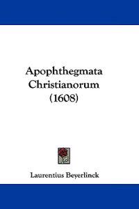 Apophthegmata Christianorum