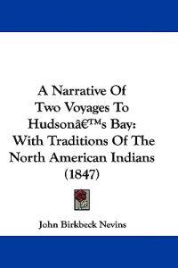 Kirjan kansi "A Narrative of Two Voyages to Hudson's Bay"