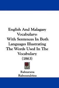 English And Malagasy Vocabulary